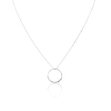 Angled Hoop Pendant - Livetta -