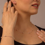 Pink Multi Pearl Bracelet - Livetta - Bracelet