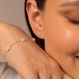 White Multi Pearl Bracelet - Livetta - Bracelet