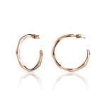 Angled Hoop Earrings - Livetta - Earrings