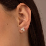 Clover Pearl Studs - Livetta - 