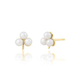 Clover Pearl Studs - Livetta - 