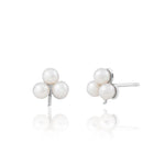 Clover Pearl Studs - Livetta - 