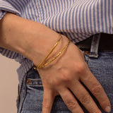 Hammered Bangle - Livetta - 
