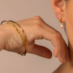Hammered Bangle - Livetta - 