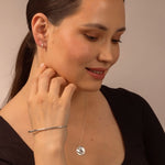 Hammered Pendant Necklace - Livetta - 