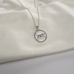 Silver lioness pendant Livetta