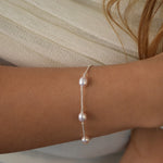 Pink Multi Pearl Bracelet - Livetta - Bracelet
