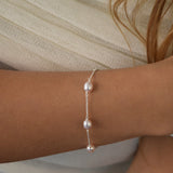 Pink Multi Pearl Bracelet - Livetta - Bracelet