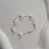 Pink Multi Pearl Bracelet - Livetta - Bracelet