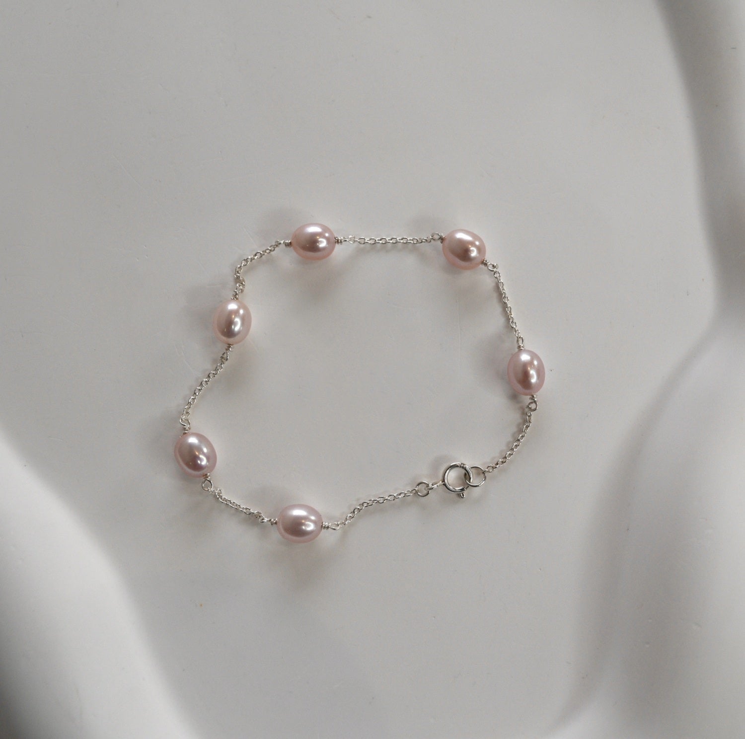 Pink Multi Pearl Bracelet - Livetta - Bracelet