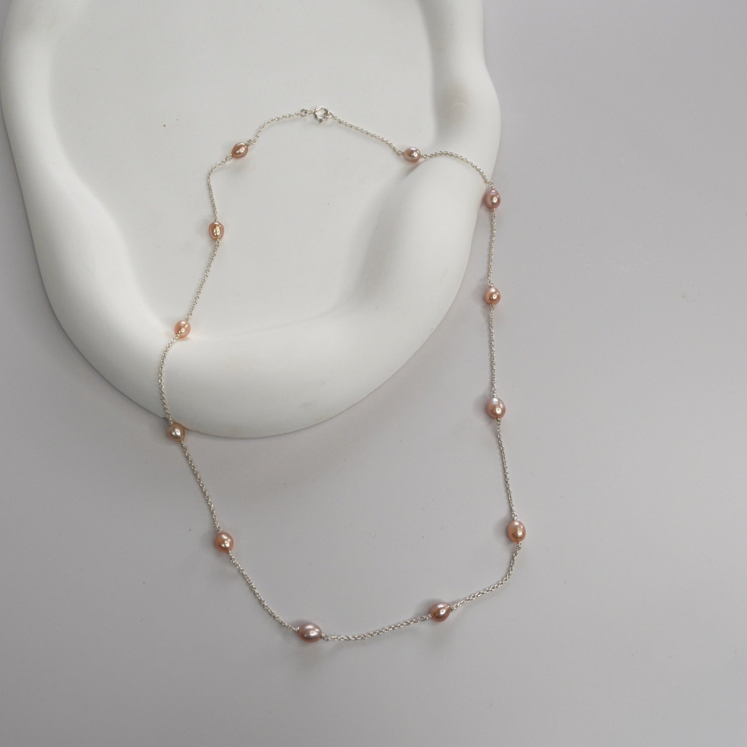 Pink Multi Pearl Necklace - Livetta