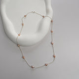 Pink Multi Pearl Necklace - Livetta