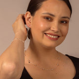 Pink Pearl Stud Earrings - Livetta - 