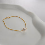 Single Pearl Bracelet - Livetta - 