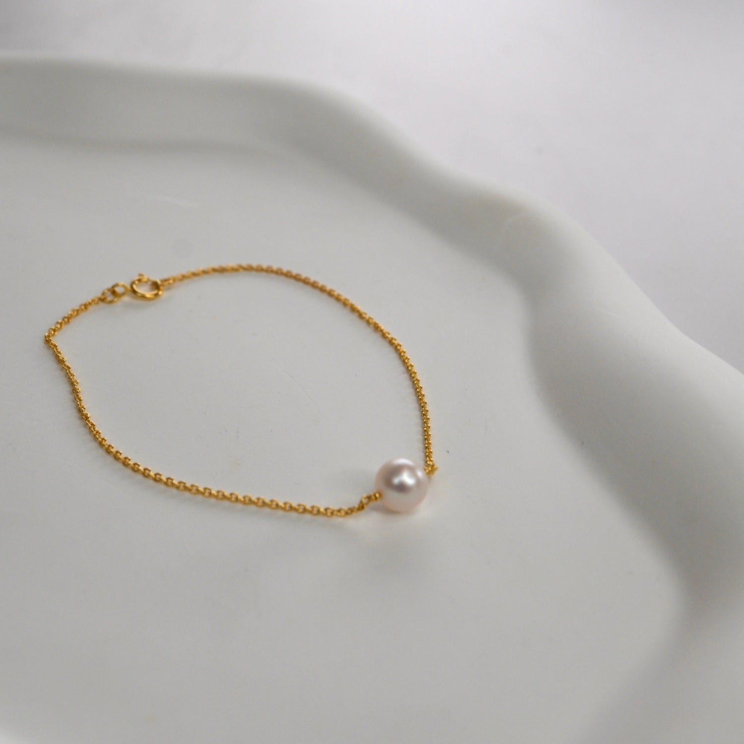 Single Pearl Bracelet - Livetta - 
