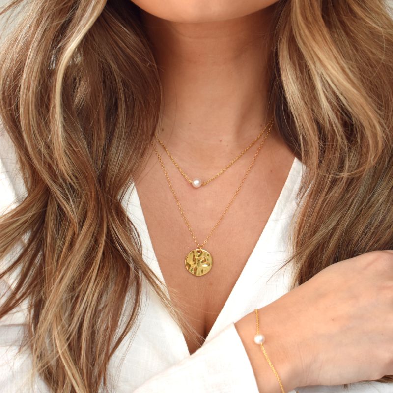 Single Pearl Choker - Livetta - 