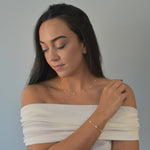 White Multi Pearl Necklace - Livetta - 