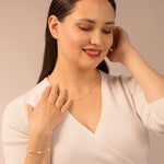 White Pearl Stud Earrings - Livetta - 
